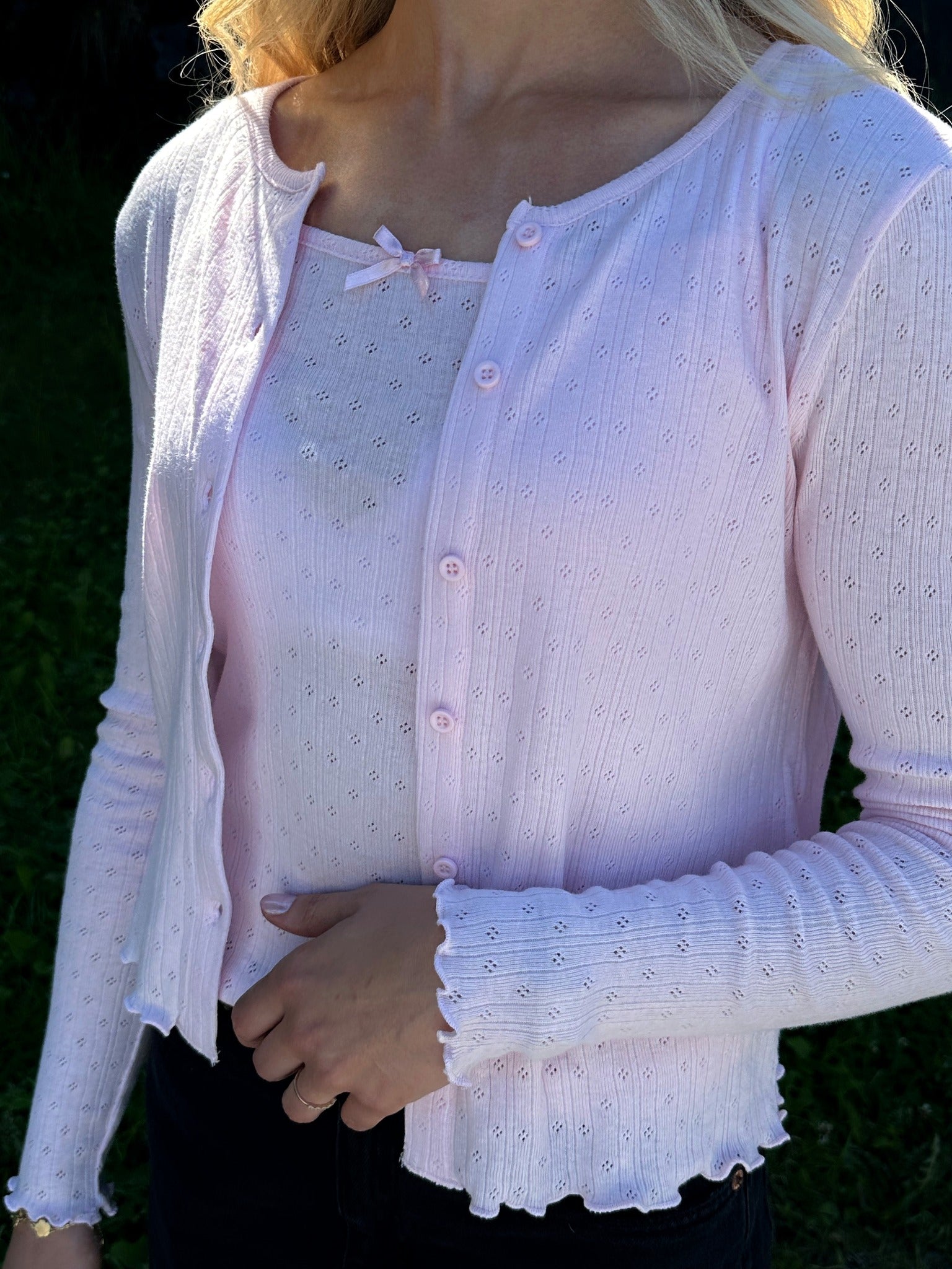VMISA Cardigan - Pink-A-Boo